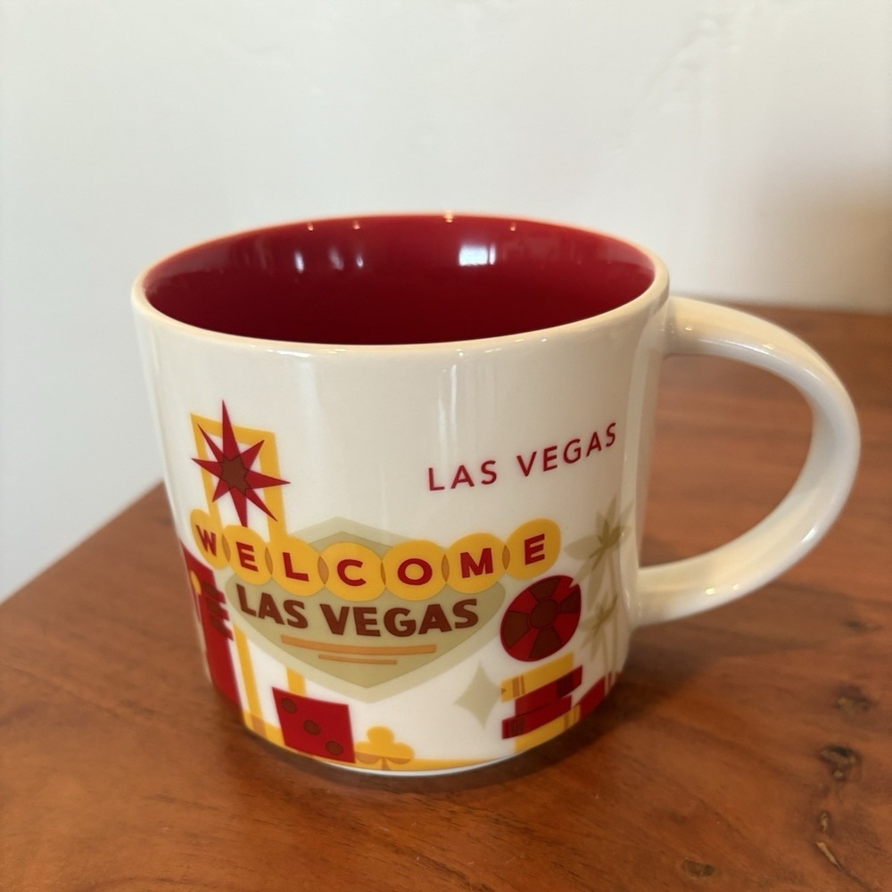 STURBUCS "YOU ARE HERE" MUG 14OZ NEW NO BOX LAS VEGAS